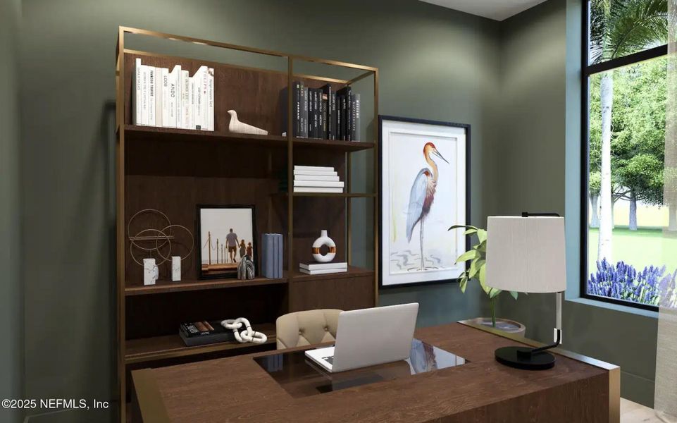 Furnished interior view inside a new home in , St. Augustine (Image 4).