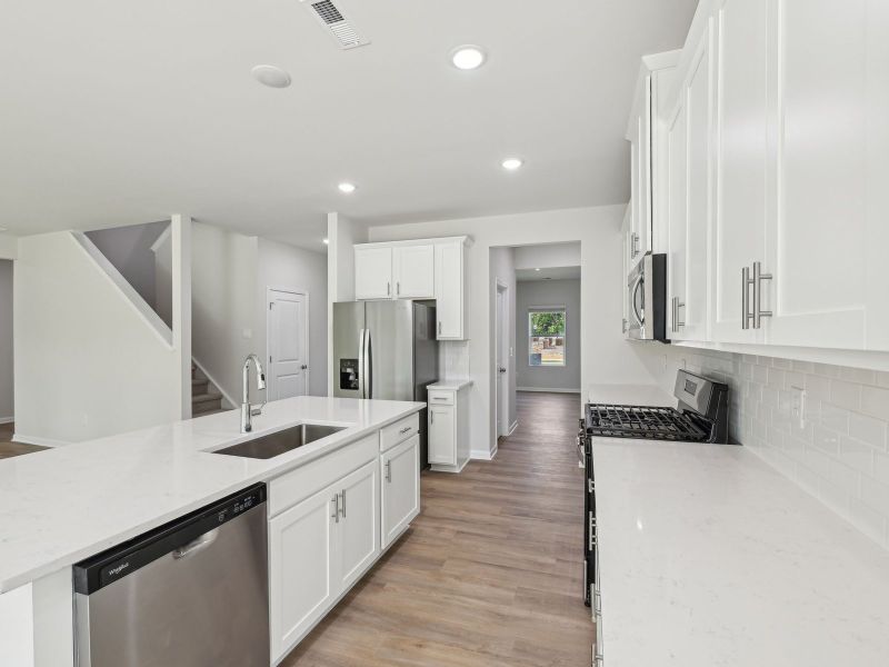 Furnished interior view inside a new home in Oakwood, Mebane (Image 5).