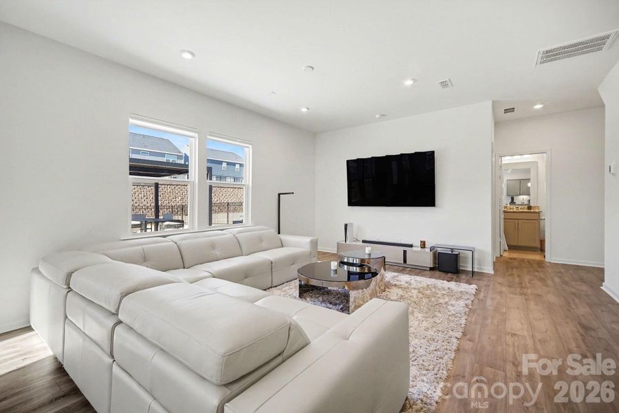 Furnished interior view inside a new home in Parkside Crossing, Charlotte (Image 11).