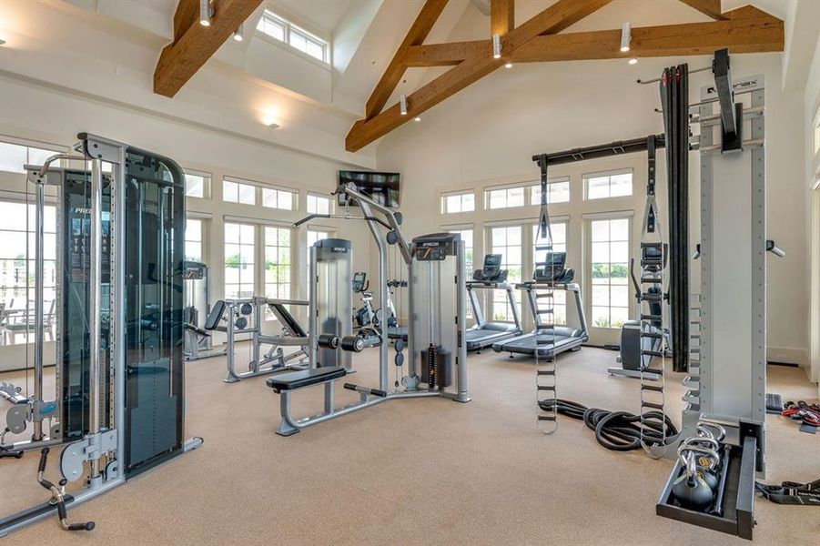 Furnished interior view inside a new home in Sandbrock Ranch, Aubrey (Image 7). Furnished interior view inside a new home in Sandbrock Ranch, Aubrey (Image 7).
