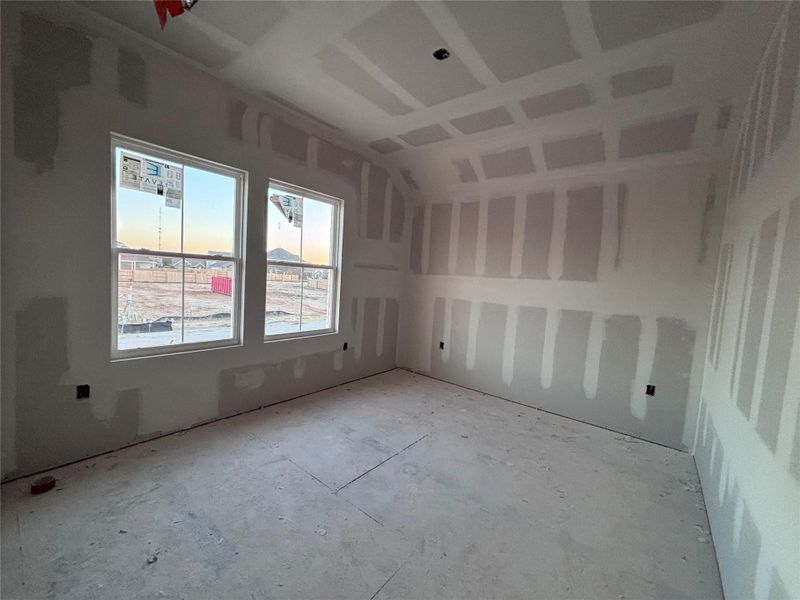 In-progress construction of a new home in The Colony 45s, Bastrop, TX (Image 17).