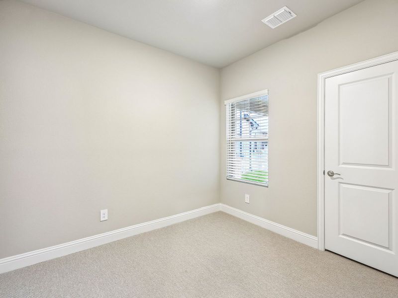 Spacious, unfurnished interior of a new home in Parks at Foster Crossing - Spring Series, Anna (Image 13). Spacious, unfurnished interior of a new home in Parks at Foster Crossing - Spring Series, Anna (Image 13).