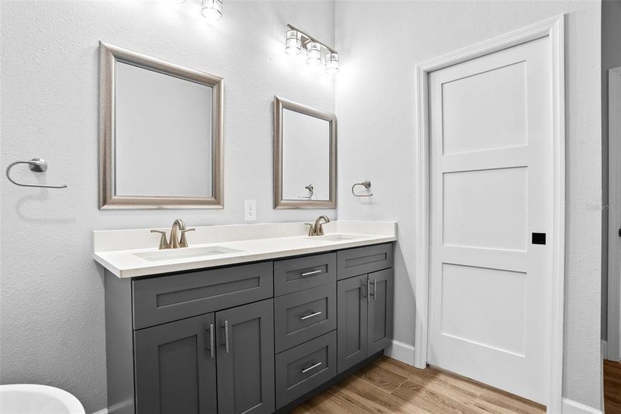 Furnished interior view inside a new home in , San Antonio (Image 31).