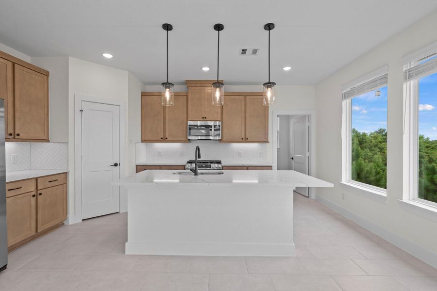 Furnished interior view inside a new home in , Katy (Image 7).
