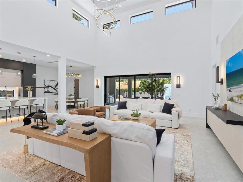 Furnished interior view inside a new home in , Sarasota (Image 8). Furnished interior view inside a new home in , Sarasota (Image 8).