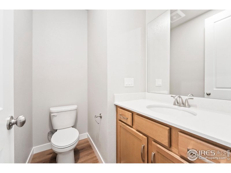 Main floor powder room