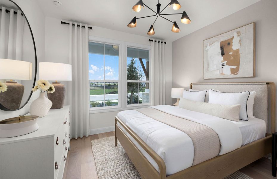 Representative furnished interior of a home built from the Mystique by Del Webb in Del Webb New Braunfels at Veramendi, New Braunfels (Image 40).