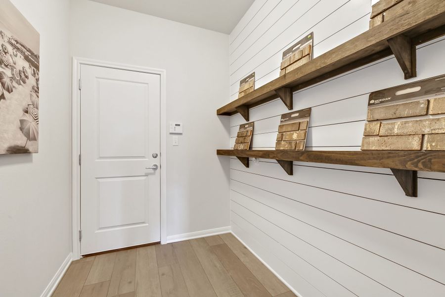 Furnished interior view inside a new home in Trace, San Marcos (Image 31).