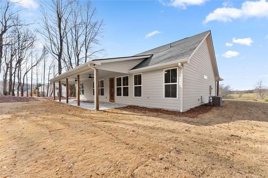 Exterior details and patio area of a home in , Cleveland (Image 33). Exterior details and patio area of a home in , Cleveland (Image 33).