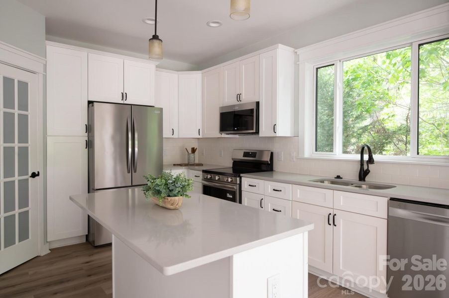 Furnished interior view inside a new home in , Hendersonville (Image 5).