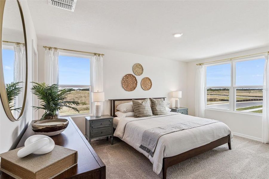 Furnished interior view inside a new home in Danbury at Ridgewood Lakes, Davenport (Image 16).
