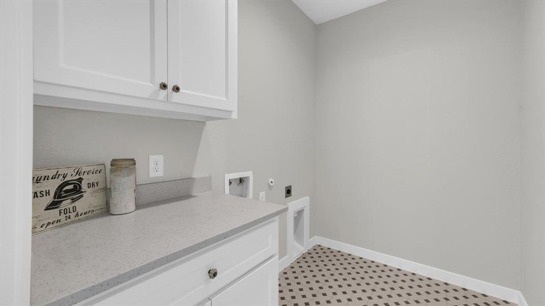 Furnished interior view inside a new home in Parallel Pastures, Poolville (Image 14).