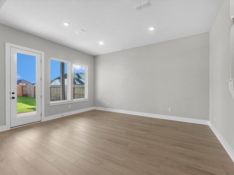 Spacious, unfurnished interior of a new home in Trillium, Richmond (Image 15). Spacious, unfurnished interior of a new home in Trillium, Richmond (Image 15).