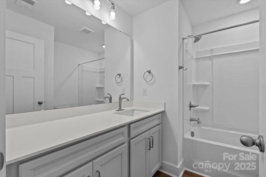 Furnished interior view inside a new home in Clayton Crossing, Arden (Image 7). Furnished interior view inside a new home in Clayton Crossing, Arden (Image 7).