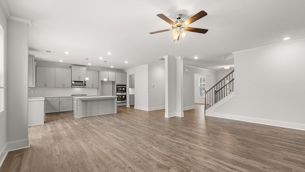 Spacious, unfurnished interior of a new home in Haven Abbey, Cumming (Image 18).