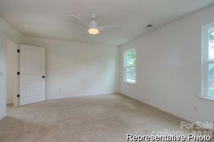 Spacious, unfurnished interior of a new home in Shay Crossing, Salisbury (Image 18). Spacious, unfurnished interior of a new home in Shay Crossing, Salisbury (Image 18).