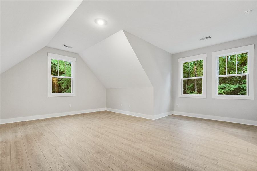 A versatile bonus room awaits your personal touch A versatile bonus room awaits your personal touch