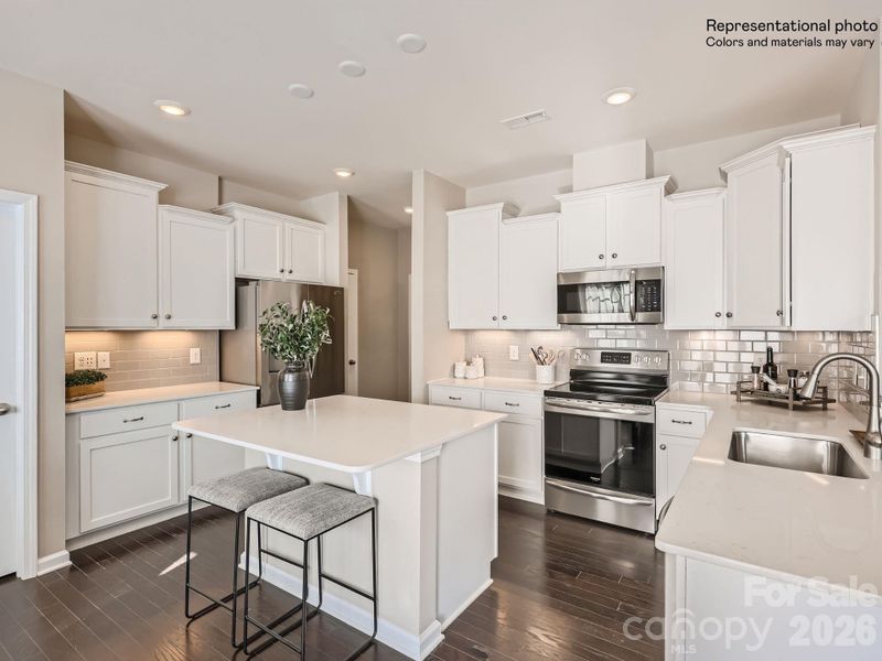 Furnished interior view inside a new home in Shannon Woods, Maiden (Image 6).