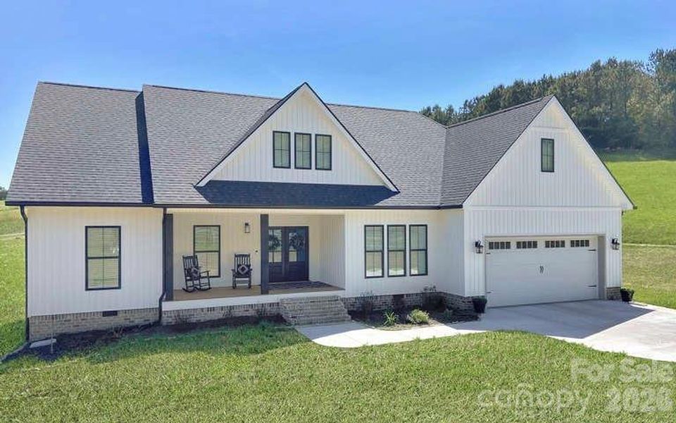 Front exterior of a new home in , Salisbury, NC, highlighting curb appeal (Image 18).