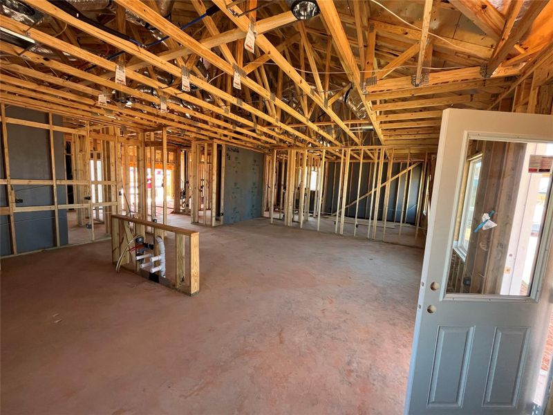 In-progress construction of a new home in Grand Magnolia, Waller, TX (Image 6).