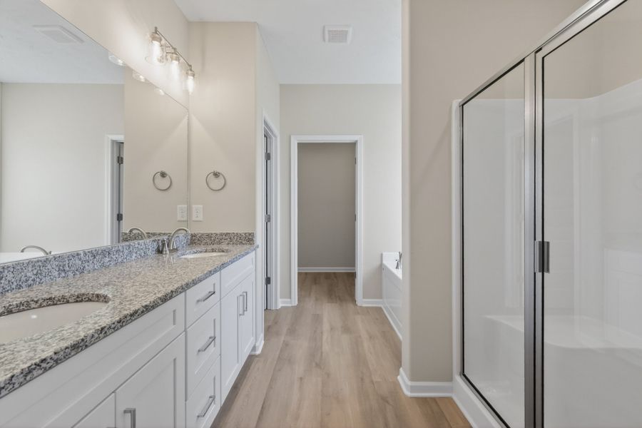 Furnished interior view inside a new home in Legacy Preserve, Tullahoma (Image 13).