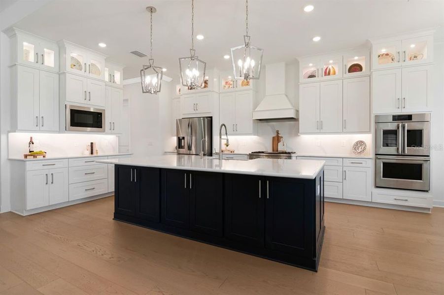 Furnished interior view inside a new home in River's Edge, Wesley Chapel (Image 28).