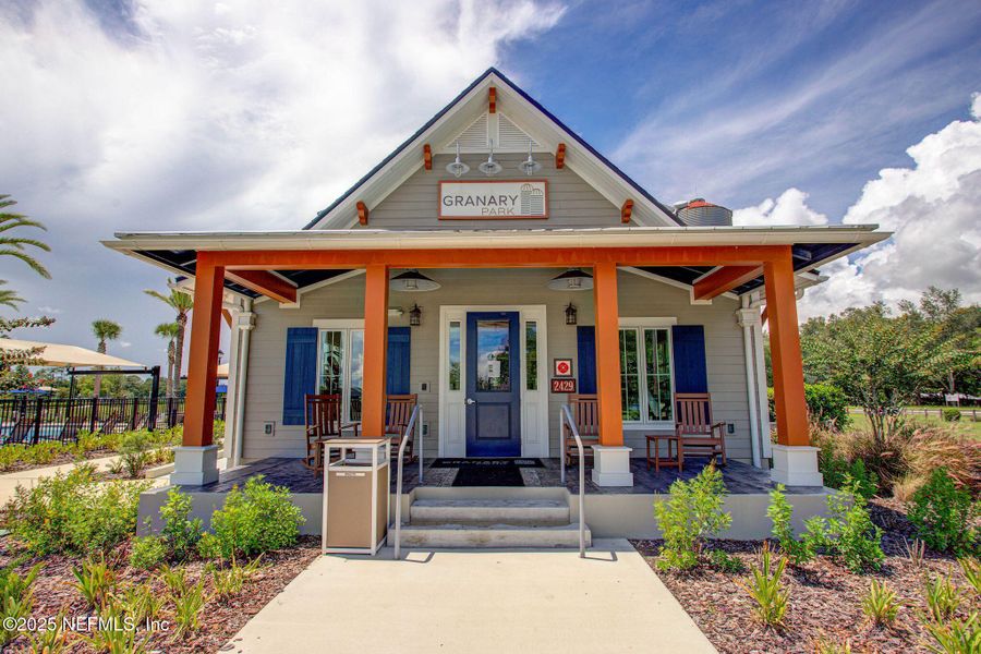 Front exterior of a new home in , Green Cove Springs, FL, highlighting curb appeal (Image 20).