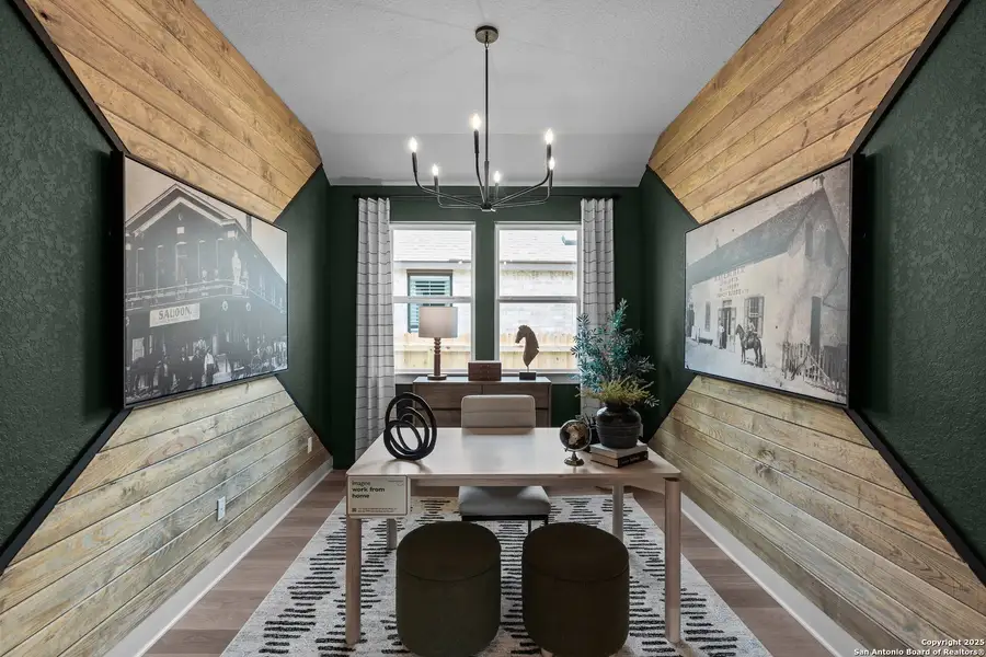 Furnished interior view inside a new home in Stillwater Ranch, San Antonio (Image 9).
