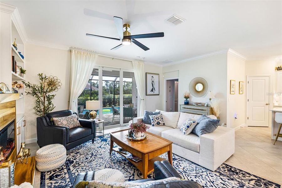 Furnished interior view inside a new home in , Punta Gorda (Image 10).