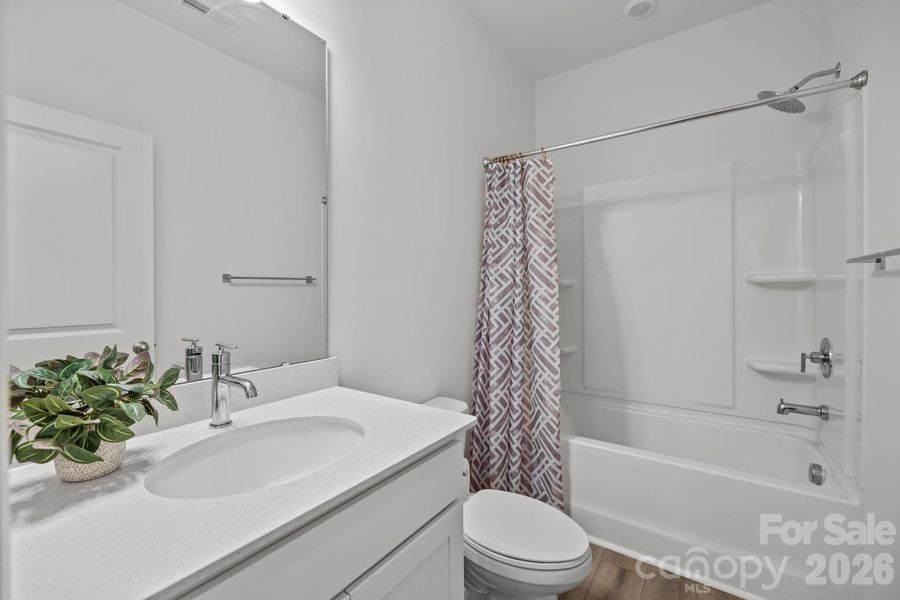 Furnished interior view inside a new home in Sheffield, Indian Trail (Image 19).