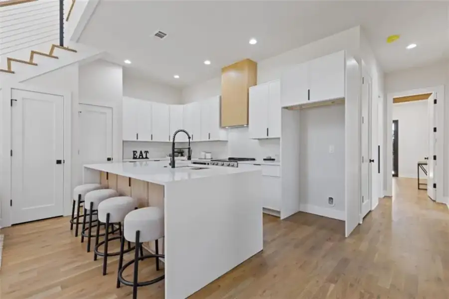 Furnished interior view inside a new home in , Atlanta (Image 16).