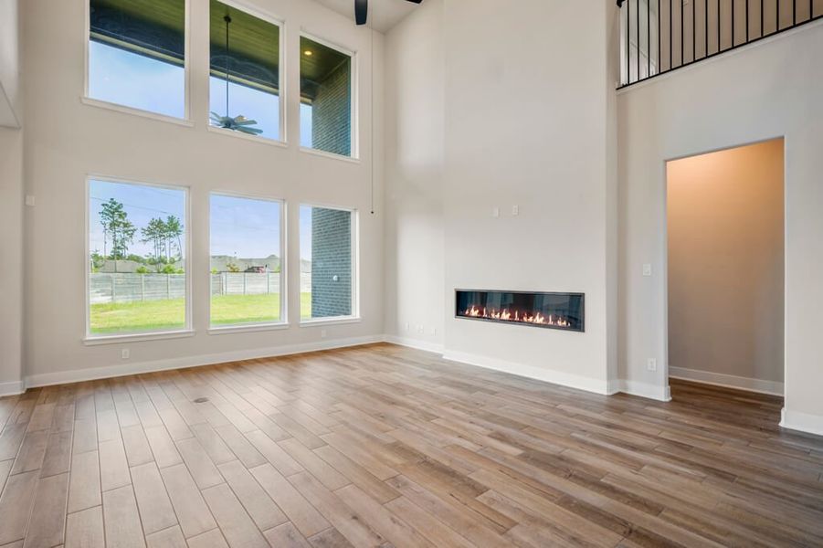Representative furnished interior of a home built from the Bluebonnet 3400 by J. Patrick Homes in Jubilee, Hockley (Image 8).