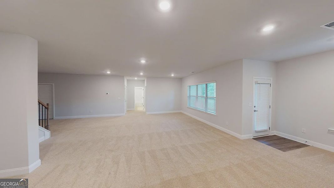 Spacious, unfurnished interior of a new home in Oakview Estates, Macon (Image 23). Spacious, unfurnished interior of a new home in Oakview Estates, Macon (Image 23).