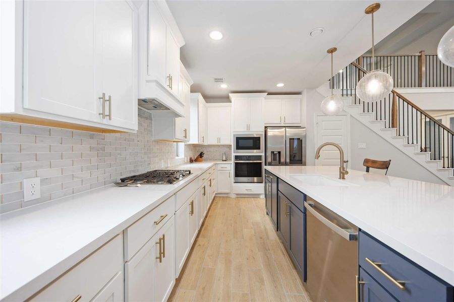 Furnished interior view inside a new home in Marvida 55' - Gated, Cypress (Image 31).