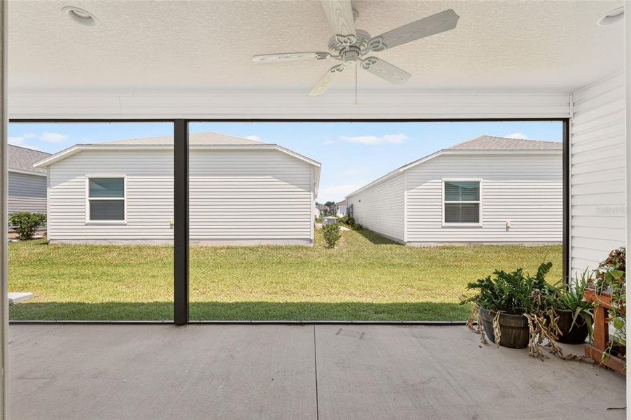 Exterior details and patio area of a home in , The Villages (Image 36).