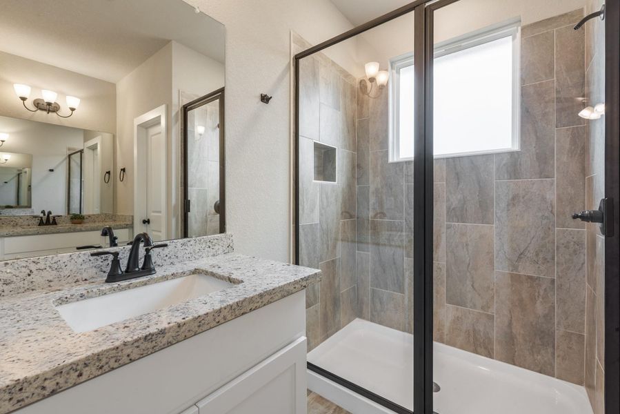 Furnished interior view inside a new home in , College Station (Image 12).