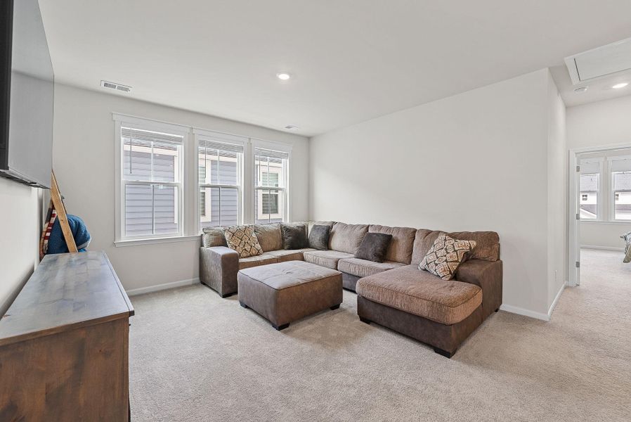 Furnished interior view inside a new home in Heron's Walk at Summers Corner, Summerville (Image 14).