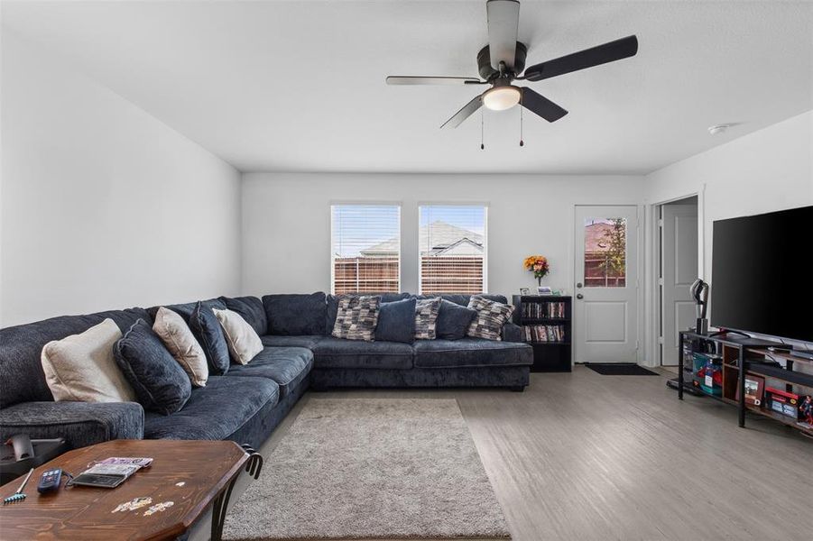 Furnished interior view inside a new home in Prairie View, Ennis (Image 7).