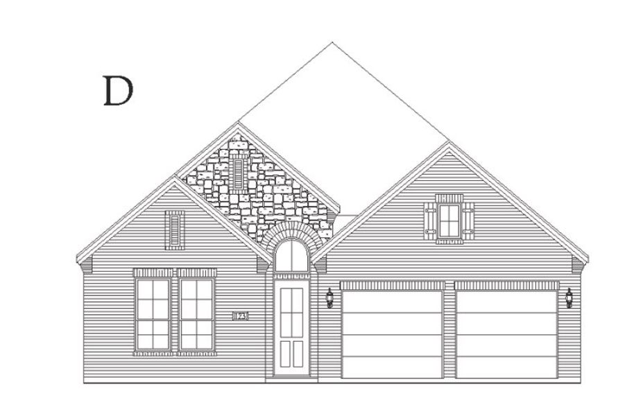 Representative rendering of the exterior for the Laredo by Windsor Homes (Image 3).