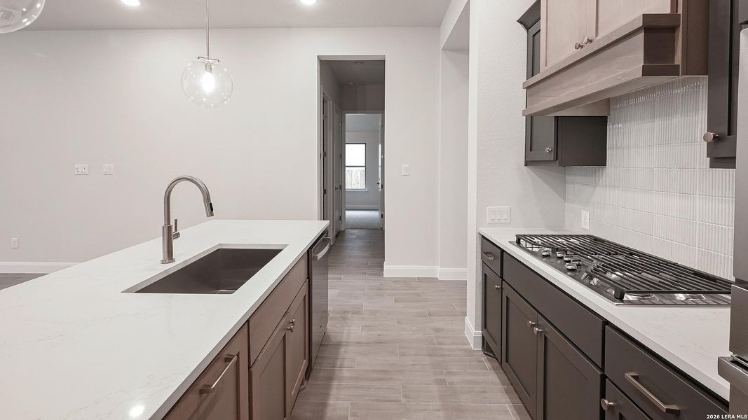 Furnished interior view inside a new home in Meadows of Mill Creek, Seguin (Image 10).
