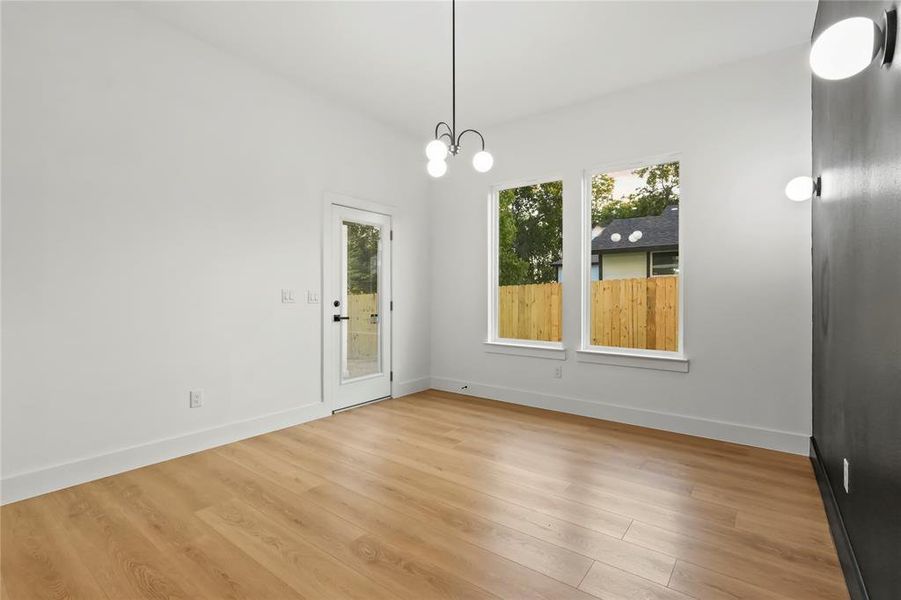 Spacious, unfurnished interior of a new home in , Dallas (Image 10). Spacious, unfurnished interior of a new home in , Dallas (Image 10).
