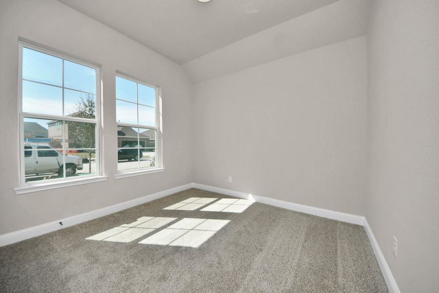 Spacious, unfurnished interior of a new home in Bridgeland: Heritage Collection, Cypress (Image 33). Spacious, unfurnished interior of a new home in Bridgeland: Heritage Collection, Cypress (Image 33).