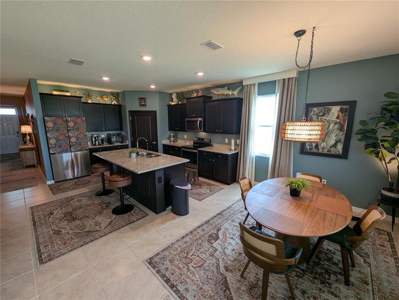 Furnished interior view inside a new home in , Wildwood (Image 7).