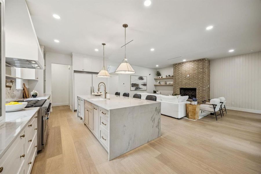 Furnished interior view inside a new home in , Dallas (Image 16).