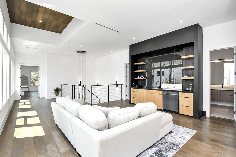 Furnished interior view inside a new home in , Houston (Image 39). Furnished interior view inside a new home in , Houston (Image 39).