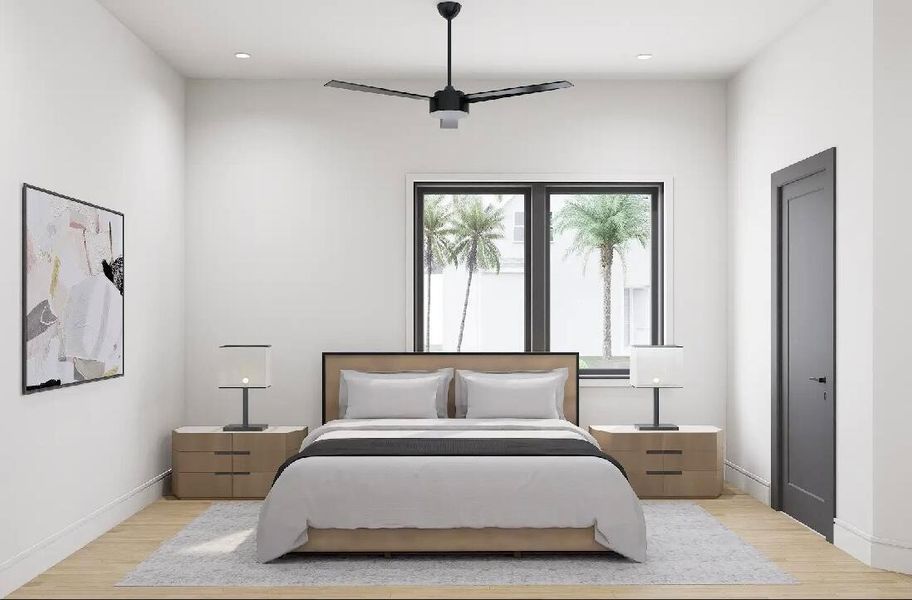 Furnished interior view inside a new home in , Delray Beach (Image 3).