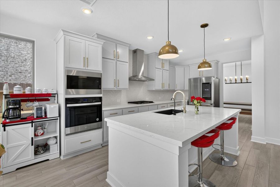 Furnished interior view inside a new home in Lago Mar – 50', Texas City (Image 7).