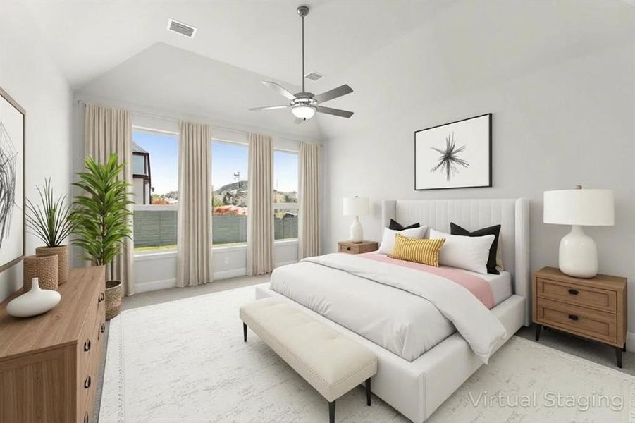 3208 Patterson Ct - Primary Bedroom Virtually Staged