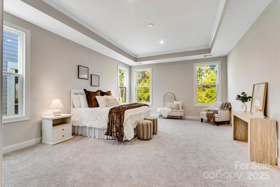 Furnished interior view inside a new home in , Charlotte (Image 36). Furnished interior view inside a new home in , Charlotte (Image 36).