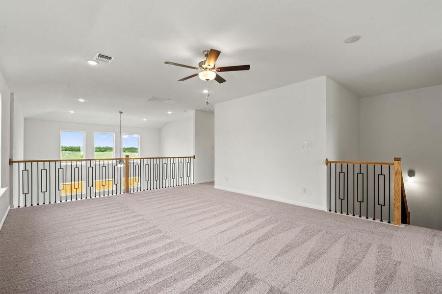 Spacious, unfurnished interior of a new home in Butler Farms, Liberty Hill (Image 30). Spacious, unfurnished interior of a new home in Butler Farms, Liberty Hill (Image 30).